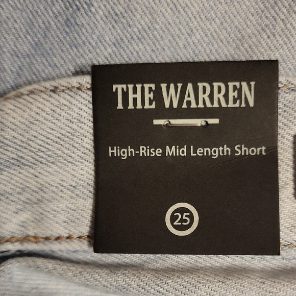 NWT Blank NYC The Warren Women's Denim Shorts Size 25 - Picture 6 of 7